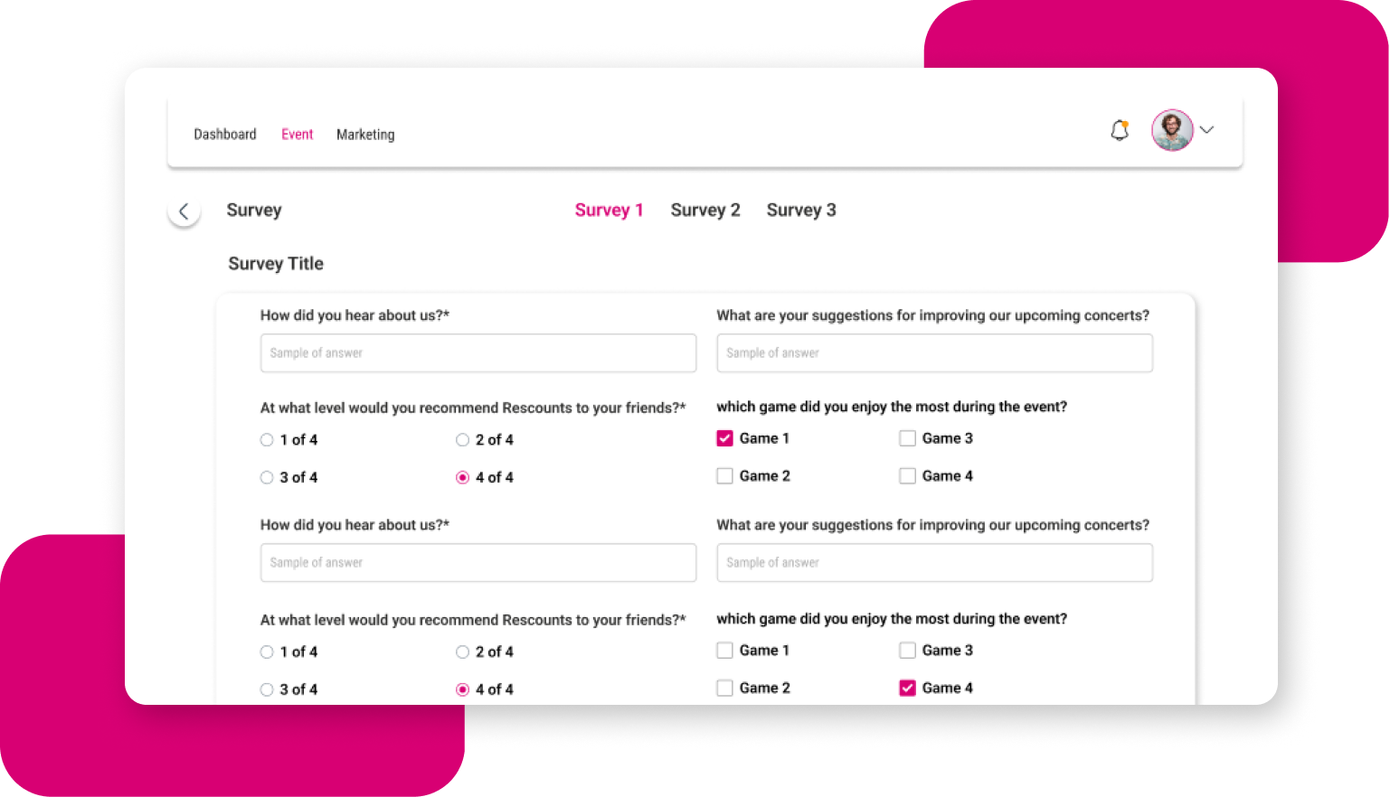 Eveenty surveys — A tool that sets you up for success